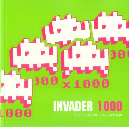 Le catalogue de l'exposition "1000 Invader"