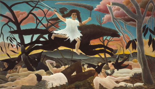 Henri Rousseau, La Guerre © Musée d’Orsay, Dist. RMN-Grand Palais / Patrice Schmidt