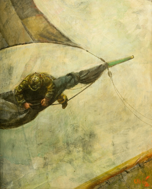 Christian Krohg, Vers le ciel, Oslo, Norsk Maritimt Museum