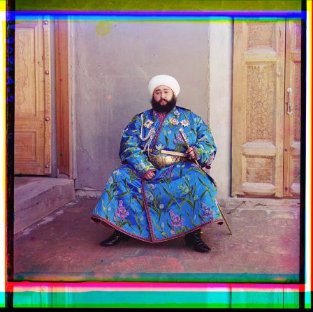 Emir de Bukhara. Bukhara Library of Congress, Prints & Photographs Division, Prokudin-Gorskii Collection, LC-DIG-prokc-21886