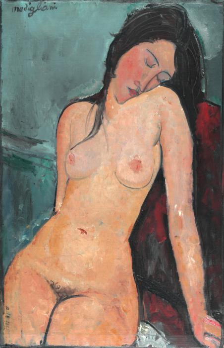 Amedeo Modigliani Nu féminin © The Samuel Courtauld Trust, The Courtauld Gallery, London