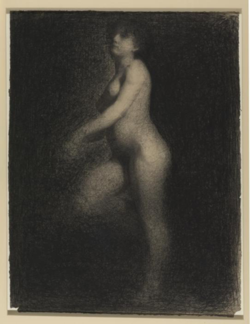 Georges Seurat Nu féminin © The Samuel Courtauld Trust, The Courtauld Gallery, London