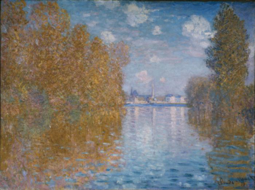 Claude Monet Effet d'automne à Argenteuil © The Samuel Courtauld Trust, The Courtauld Gallery, London