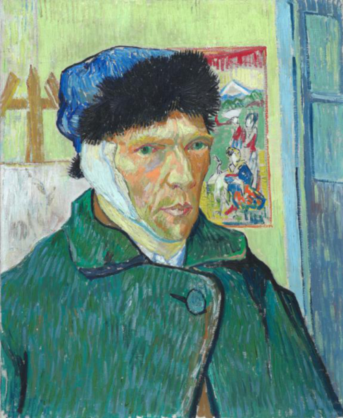 Vincent van Gogh Autoportrait à l'oreille coupée © The Samuel Courtauld Trust, The Courtauld Gallery, London