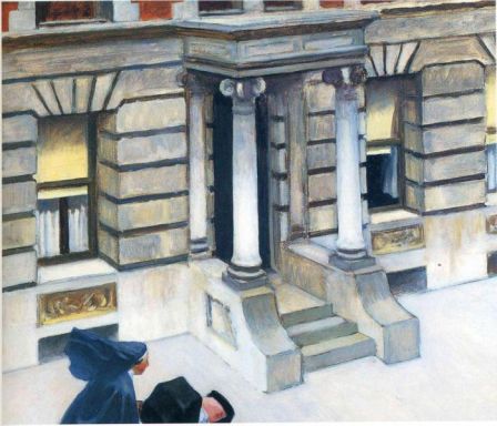 Edward Hopper, New York Pavements, 1924