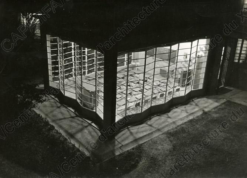 1932-1935. Ecole de plein air, Suresnes (Hauts-de-Seine) : vue d'une classe de nuit, n.d. (cliché anonyme).