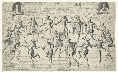 Frans Hogenberg - Danse des fous (STULTORUM CHOREA)