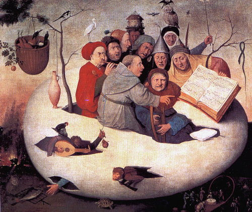 D'après Jérôme Bosch - Le Concert dans l'œuf