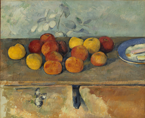 Paul Cézanne Pommes et biscuits © RMN-Grand Palais (Musée de l'Orangerie) / Hervé Lewandowski