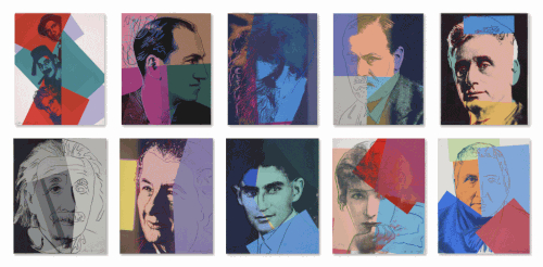 Andy Warhol - Ten Portraits of Jews of the Twentieth Century