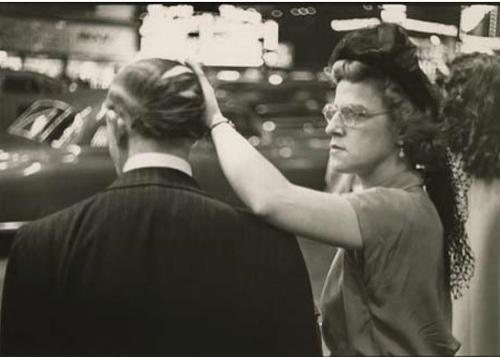 Louis Faurer, Comb Over, New York, NY, 1949