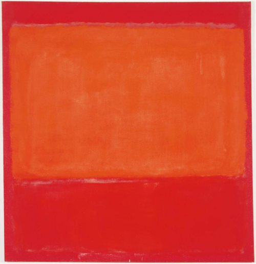 Mark Rothko.Orange and Red on Red. 1957