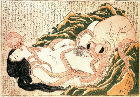 Hokusaï, Le Rêve de la femme du pêcheur