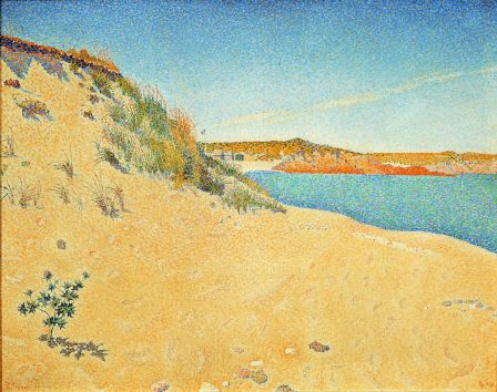 Paul Signac, Saint-Briac. Le Port Hue Opus 212, 1890, Moscou, Musée d'Etat des Beaux-Arts Pouchkine, inv. G-3342 ©AKG-Images
