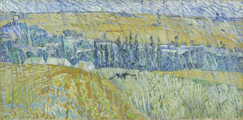 Van Gogh - Paysage d'Auvers sous la pluie