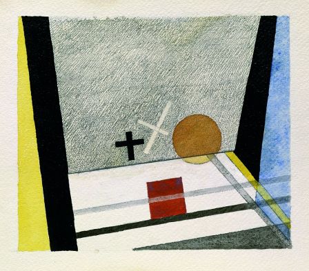 László Moholy-Nagy, Untitled (from the portfolio for Walter Gropius), 1924 / Bauhaus-Archiv Berlin, © VG Bild-Kunst Bonn © VG Bild-Kunst (Royalties Collection Society), Bonn
