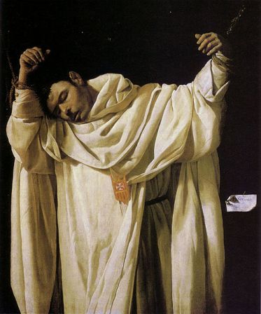 Zurbarán, Saint Sérapion (Hartford, Wadsworth Atheneum Museum of Art)
