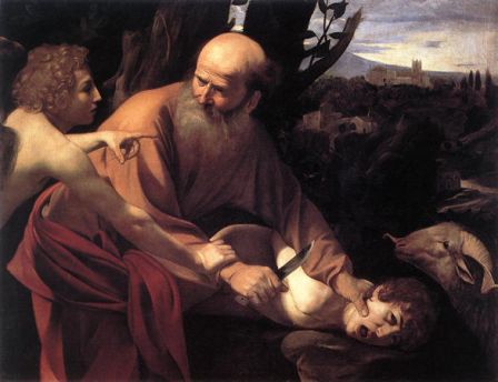 Caravage, Sacrifice d’Isaac (Florence, Galerie des Offices)