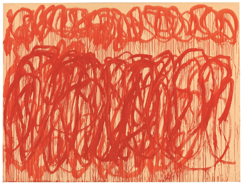 Cy Twombly Untitled (Bacchus) , 2005