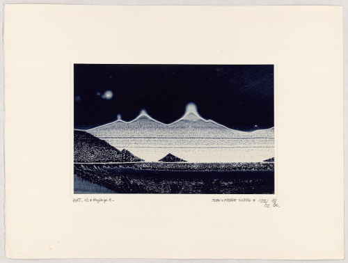 Jean-Pierre Sudre, Douze paysages matériographiques 1972 / 1975