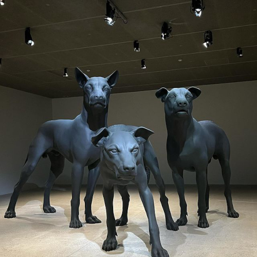 Ron Mueck untitled (Three dogs) © Claire Guilhem