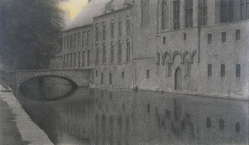 Fernand Khnopff – canal à Bruges