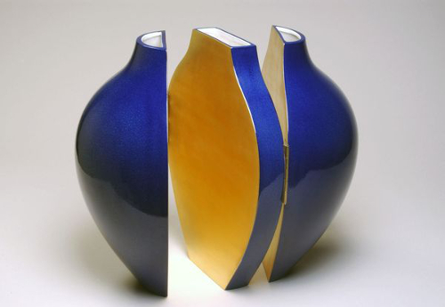 Arman Interactive Tryptique Vase