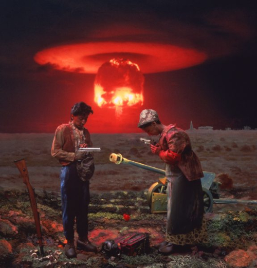 Yasumasa Morimura, Brothers A Late Autumn Prayer Yasumasa Morimura, Brothers A Late Autumn Prayer